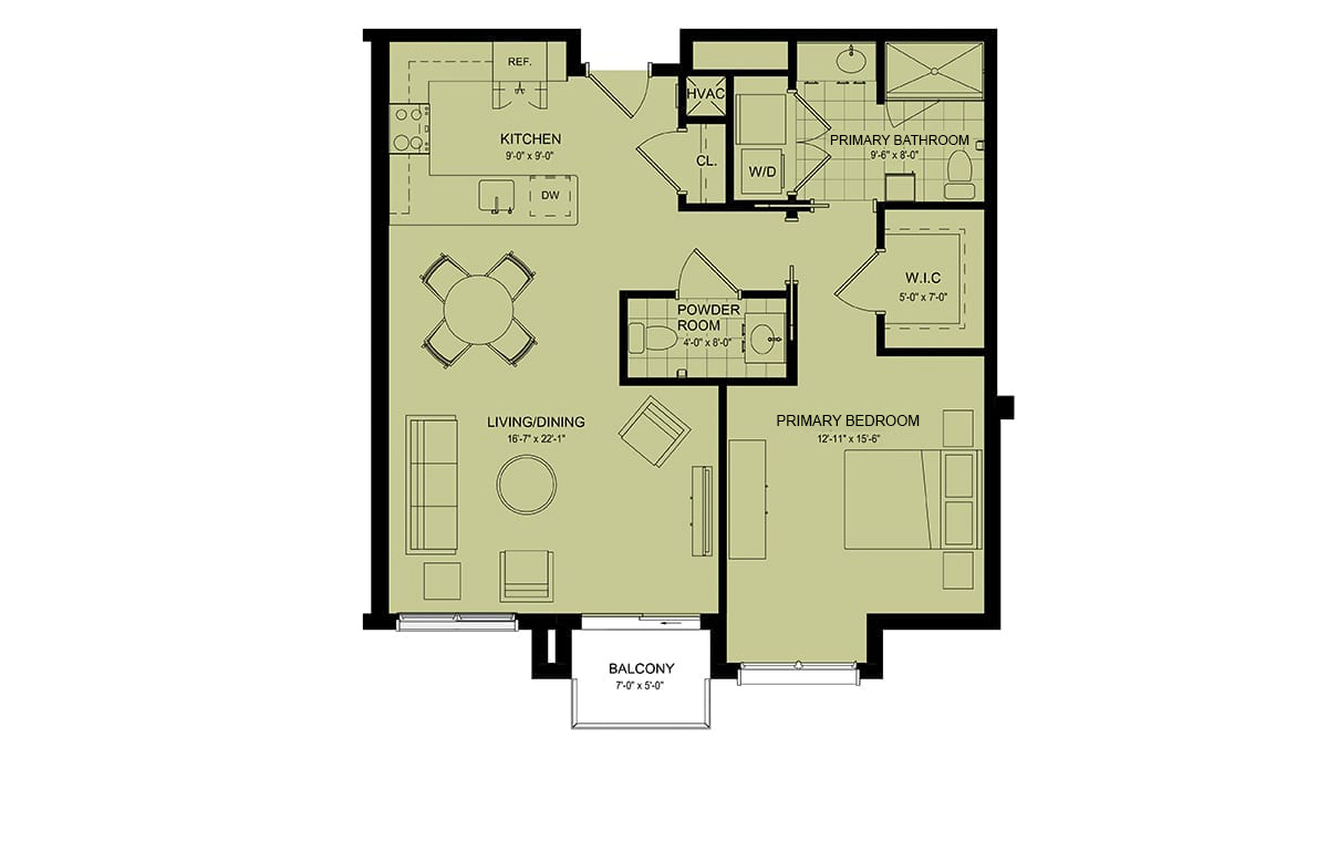 Antrim apartment home plan